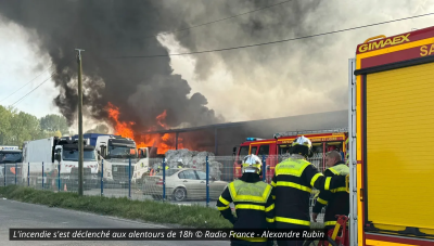 Incendie chez Paprec à La Riche : quel impact sur la qualité de l'air ?