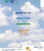 Evaluation de la qualité de l'air à Issoudun - Année 2009