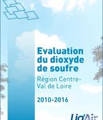 Evaluation SO2 2010-2016 Centre-Val de Loire