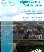 Année 2012 - Inventaire des émissions polluantes et GES en région Centre-Val de Loire