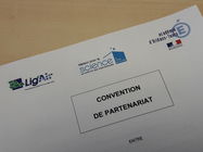 Signature convention partenariat Lig'Air / Académie Orléans-Tours / Maison pour la Science