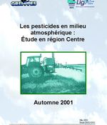 Rapport complémentaire - Automne 2001 - au rapport sur les pesticides en région Centre
