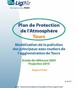 PPA Tours : Modélisation des principaux axes routiers de l'agglomération de Tours - Année de référence 2005