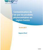 Région Centre - 2010 - Contamination de l'air par les produits phytosanitaires
