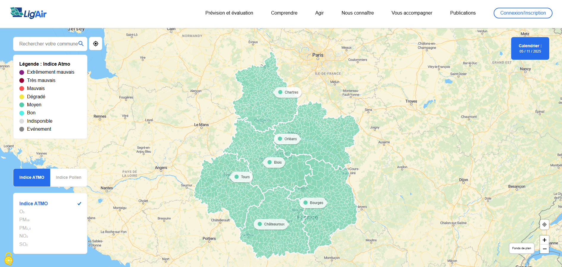 Donnez votre avis sur la nouvelle version du site Lig’Air !